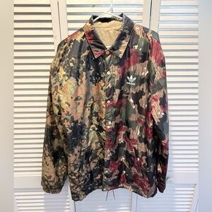 Adidas x Pharrell Williams Hu Reversible Dual Camo Jacket